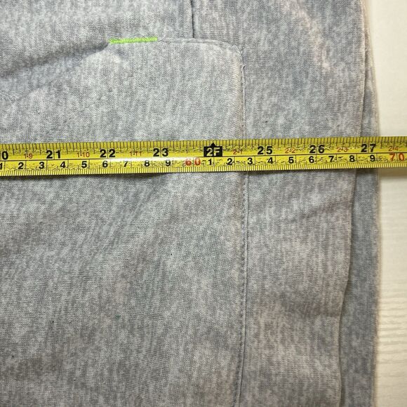 Ivory Ella womens Large pull over hooded sweatsirt gray Green Hoodie Elephant - Picture 7 of 7